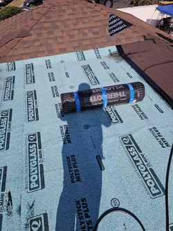 Roofing Torch And Shingle