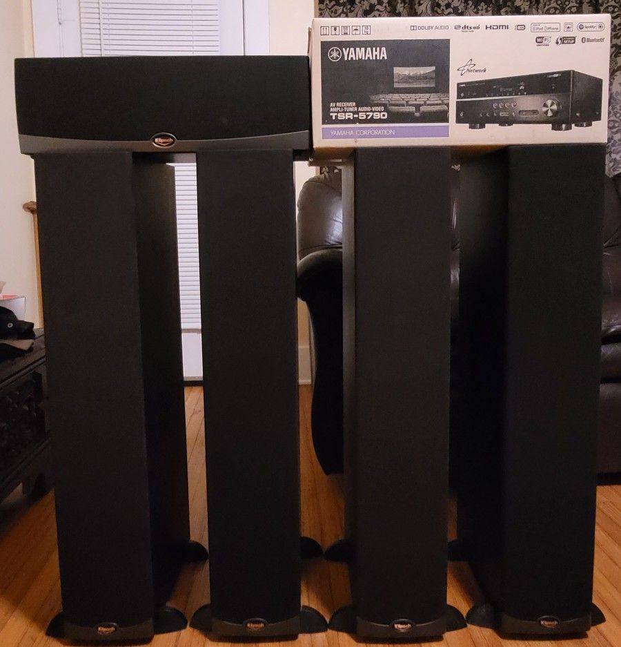 Complete Home Theater Klipsch Yamaha