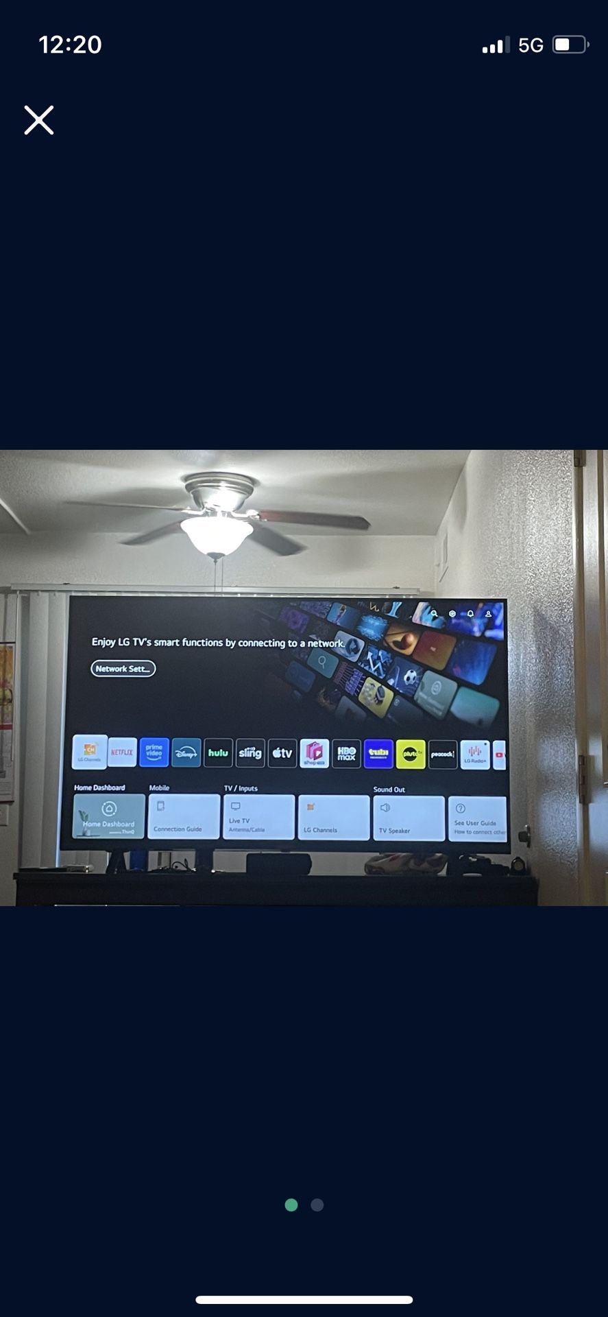 LG Smart Tv 55”