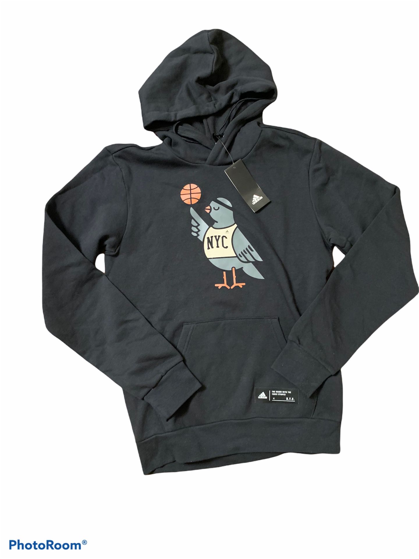Adidas Men’s Black Pigeon Basketball Sweatshirt 
