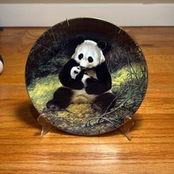 The Bradford Exchange, W. S. George Collectors Plate,“The Panda”