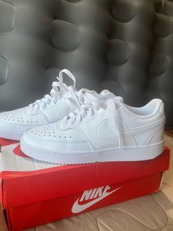 Nike Court Vision Low White Sneakers