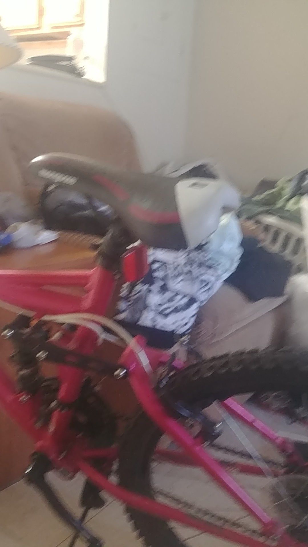 Mongoose bike with helmet