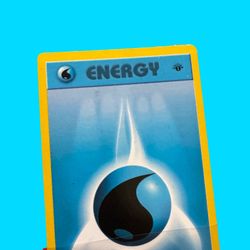 First Edition Water Energy (Pokemon)