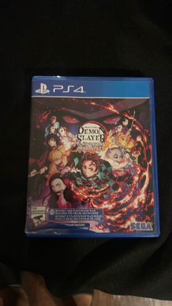 Demon Slayer PS4 used game