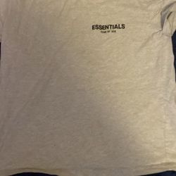  Grey Essentials Shirt Size Medium 