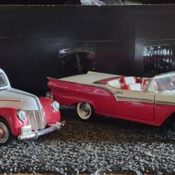 1940 Ford Pepsi Delivery Pick Up And  1957 Ford  Conv