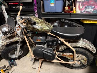 Coleman CT200U-EX Digital Camo Mini Bike