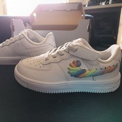 Force 1 low lv8 1 (ps) boys easyon nike shoe