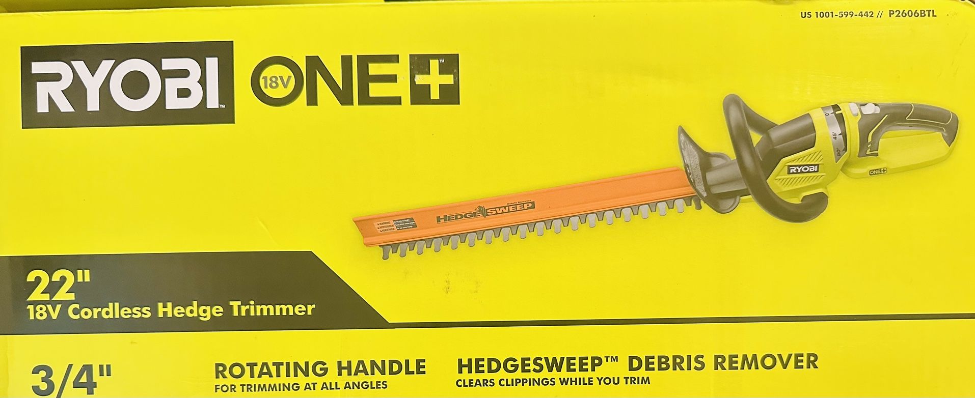 Ryobi Cordless Hedge