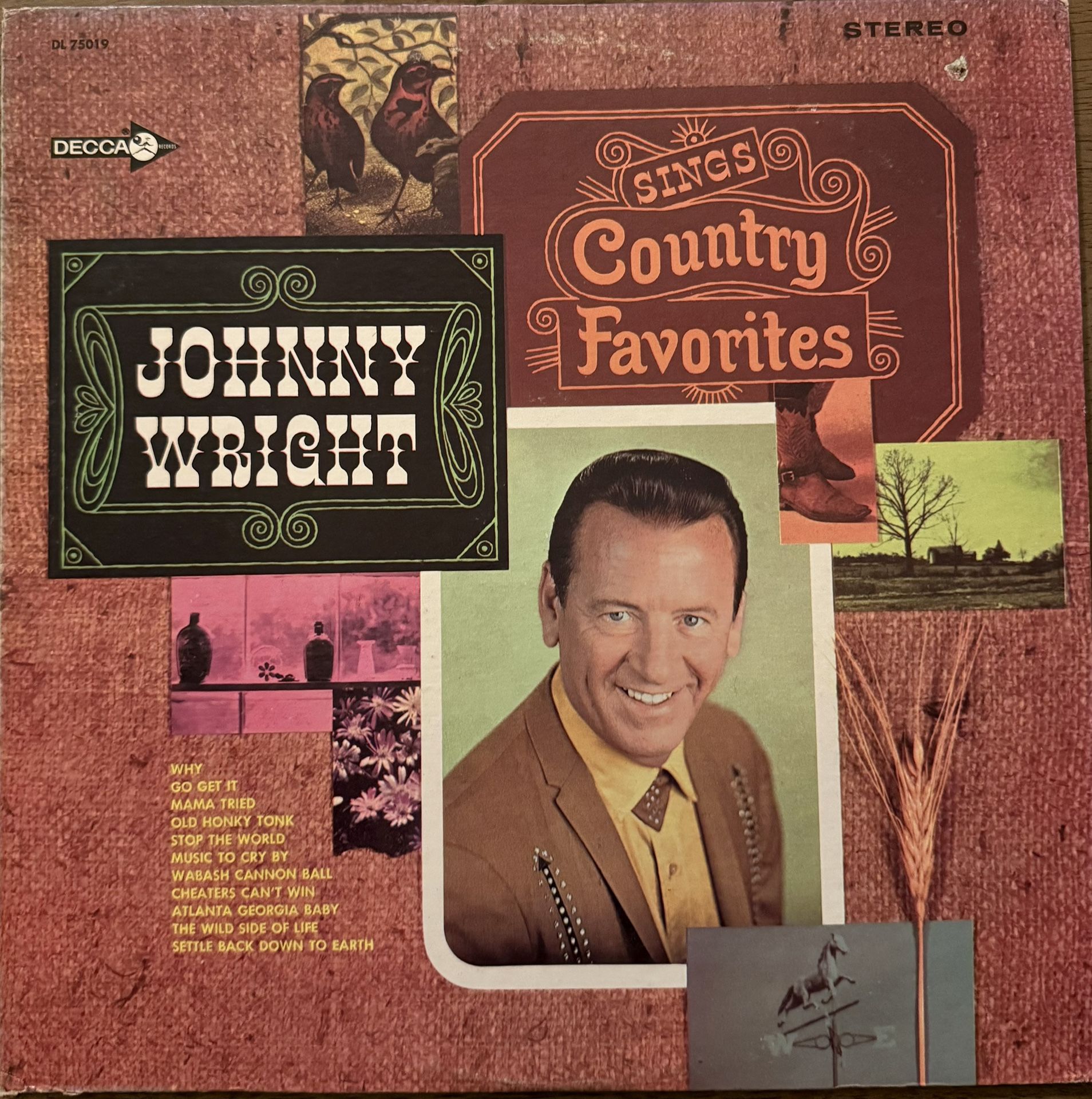 Johnny Wright Sings Country Favorites