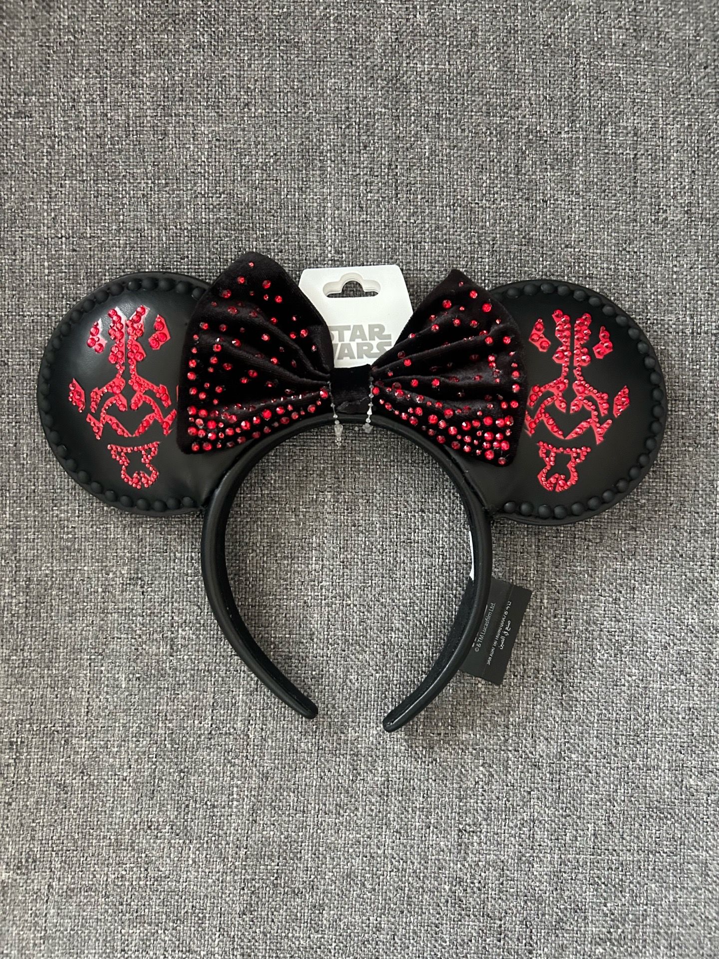 Darth Maul Disney Mickey Ears