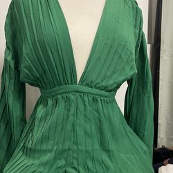 Green Pretty Little Thing romper