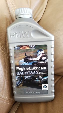 BMW motor oil original SAE 20W50