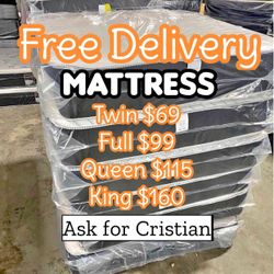 New Mattresses  Twin mattress Full mattress Queen mattress  King mattress  Colchones nuevos  Beds 