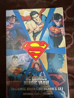 DC Comics Heroic Vault: Superman 10 Comic Book Collector's Set (Superman Series - Volume 1)
