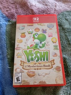 Nintendo switch 2 Yoshi and the mysterious book