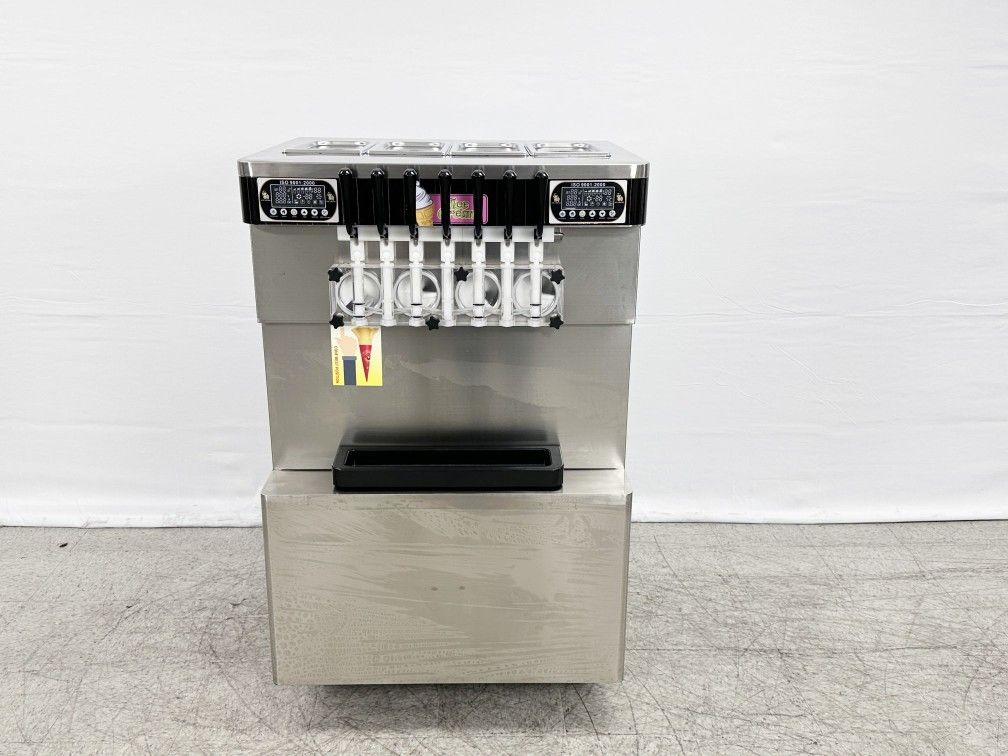 Clearance NSF 7 Flavors Ice Cream Soft Serve Machine ICE-395
