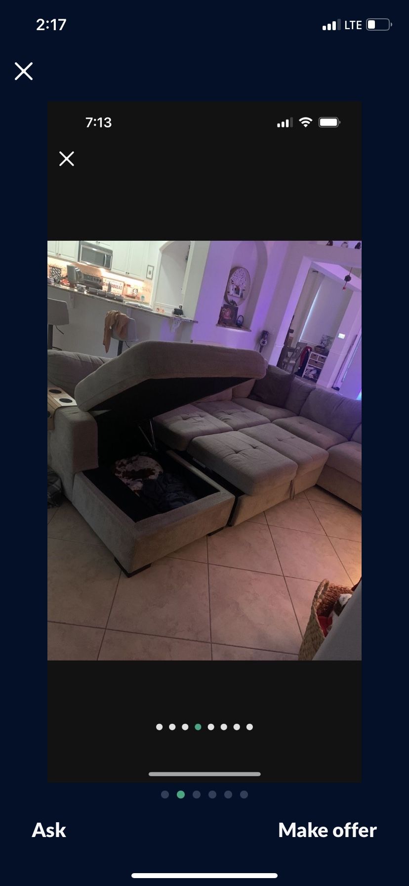 Sectional Pull Out Couch With Storage