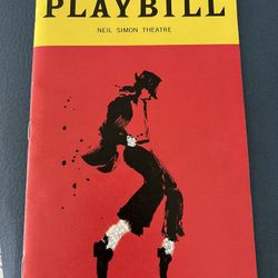 Michael Jackson Original Playbill From The Broadway Musical