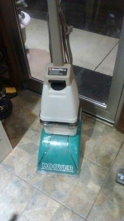 Hoover carpet cleaner used