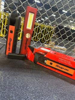 Snap on flash lights