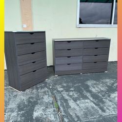 5 and 8 drawers dresser / Five and eight drawers dresser
