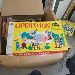 1965 Milton Bradley Operation 