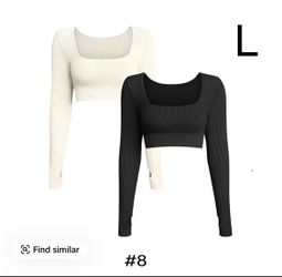 Women’s crop top set