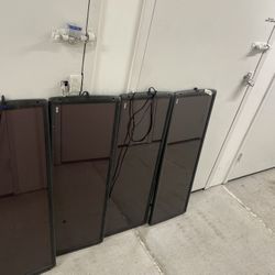 25 W each solar panel