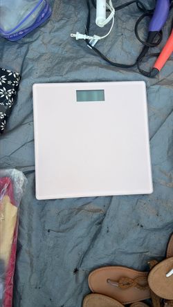 Digital Bathroom Scale White