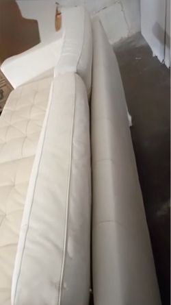 Leather couch