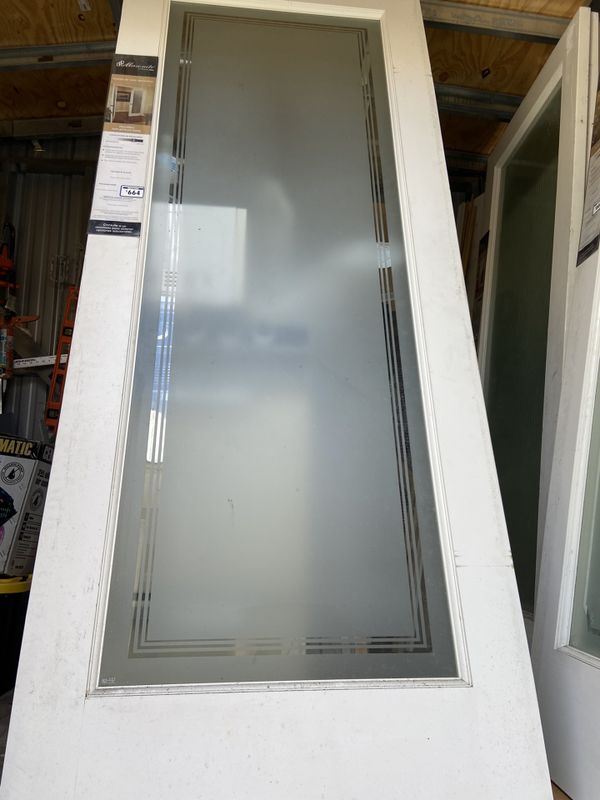 Exterior door 32x80 new door / tempered glass for Sale in North Miami Beach, FL OfferUp