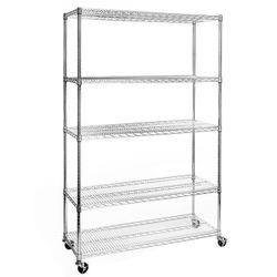 shelf, storage rack  Heavy Duty  Shelving Unit i (48 in. W x 72 in. H x 18 in. D)