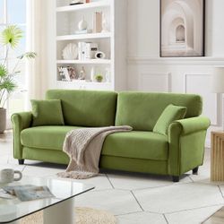 New -82.48'' Velvet Sofa