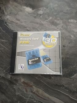PS One Memory Card 2-Pack by InterAct