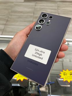 Grey S24 Ultra Unlocked Cash or $50 down