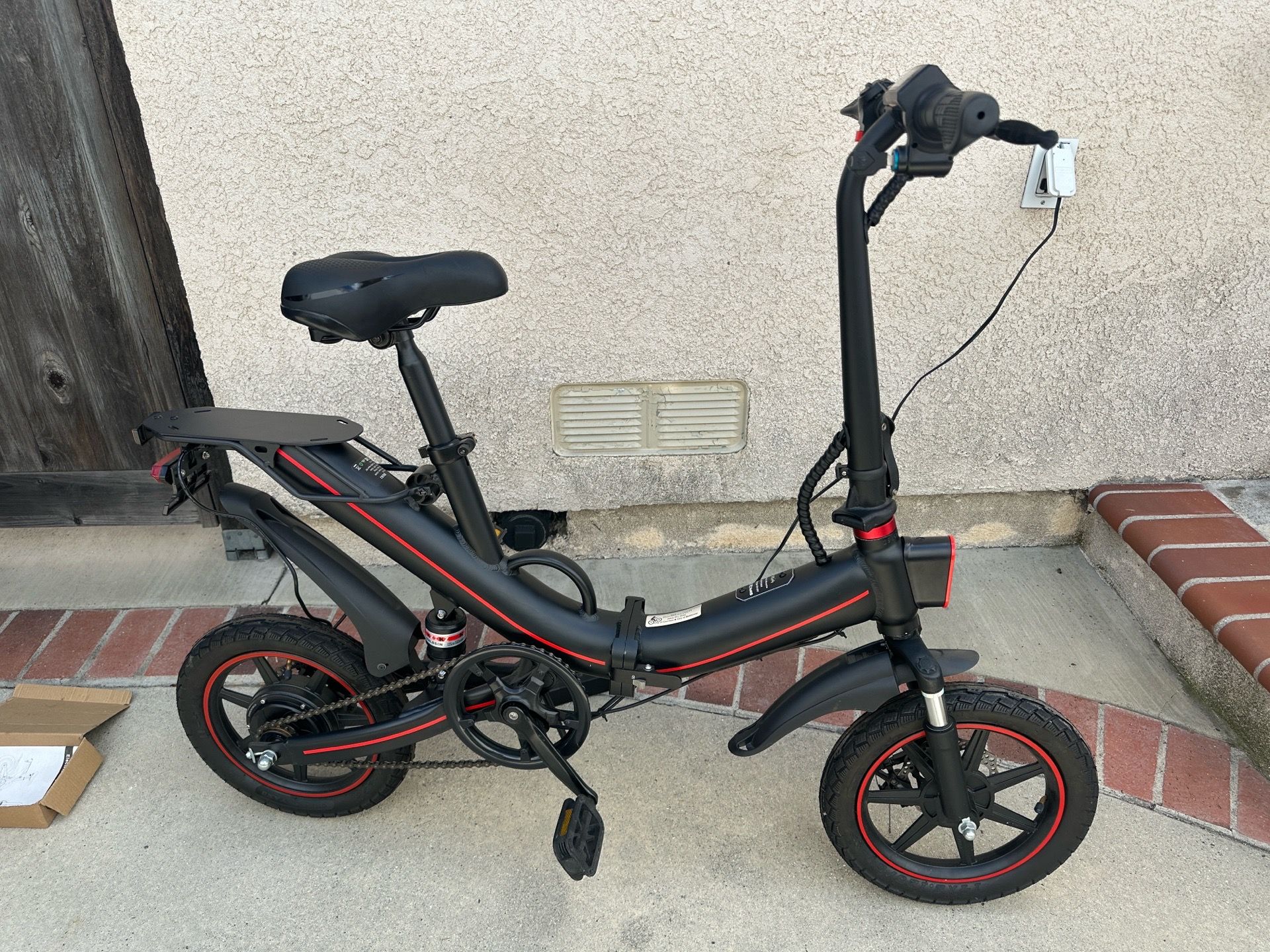 Folding Travel E Bike Full suspension