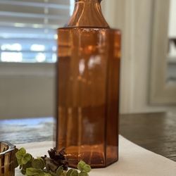 Amber Glass Bottle 