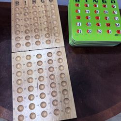 Bingo Board W/30 Bingo Cards $30