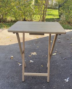 Wood table