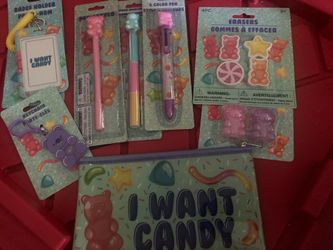 Gummy Bear School Supplies