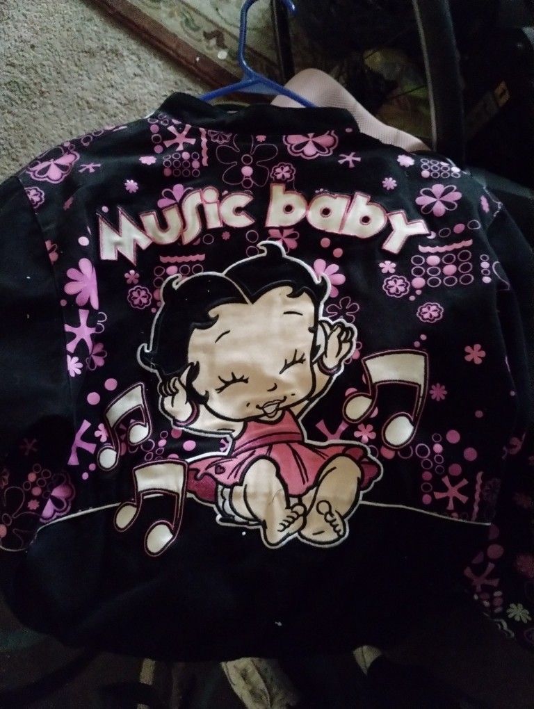 Baby Boop Music Baby Kids 2XL Jacket