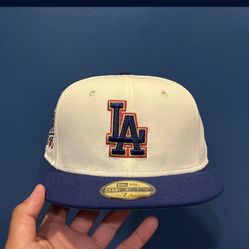 Olympic Dodgers Fitted 7 1/4