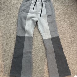 Purple Wordmark Sweatpants 