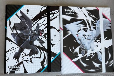 Pokemon binders black bolt/white flare