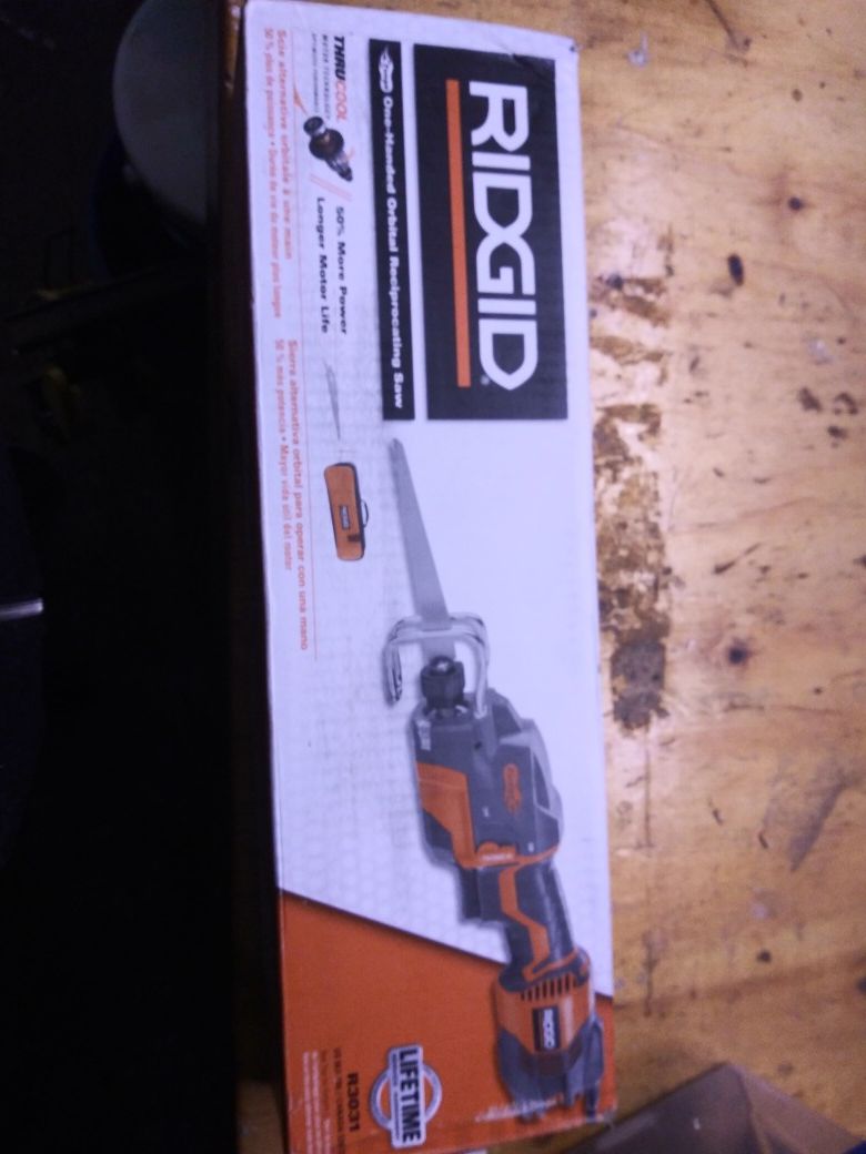 New Rigid One Handed Reciprocal Saw