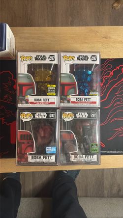 Funk Pop Star Wars Boba Fett lot