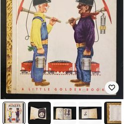 1946 Children Book Two Little Miners 