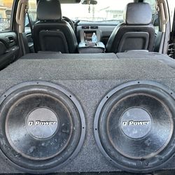 2 15” Subwoofers And Amp